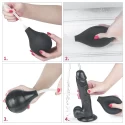 Dildo z przyssawką i z funkcją wytrysku 11"