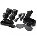 BDSM Lust 7 Piece Set Black Guilty Toys