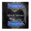 Czarne prezerwatywy Pasante Black Velvet 144 szt.