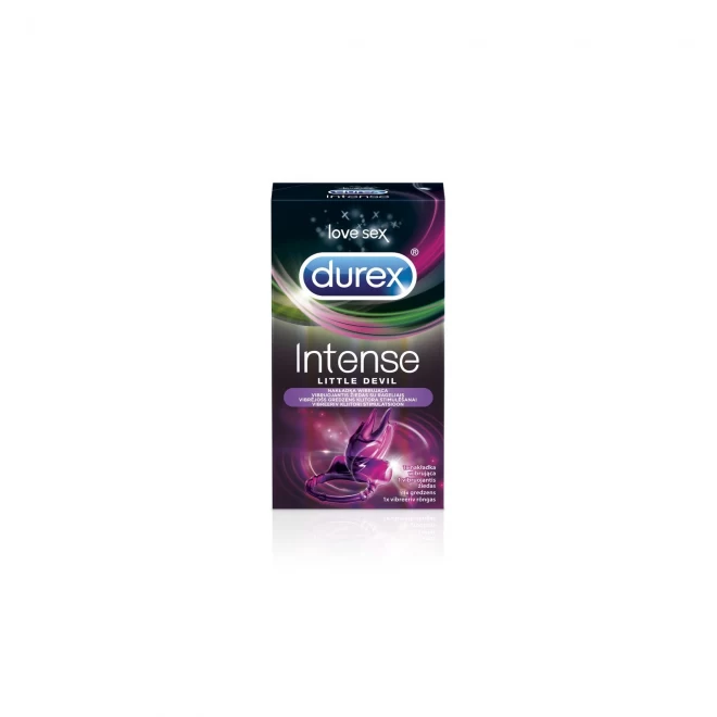 Pierścień wibrujący Durex Play Little Devil Cock Ring