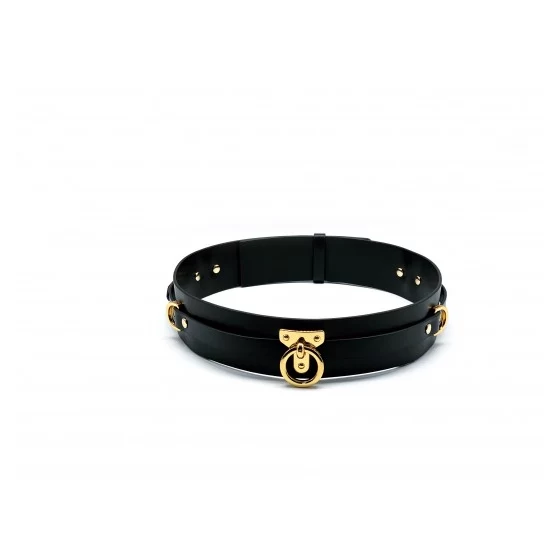 Skórzany pas do krępowania Bondage Belt