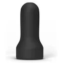 All black - real skin touch masturbator - chub
