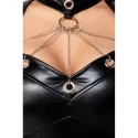 Saresia wetlook dress w. collar 