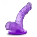 NATURALLY YOURS 4INCH MINI COCK PURPLE