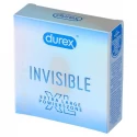 Powiększone prezerwatywy Durex Invisible Extra Large 3 szt.