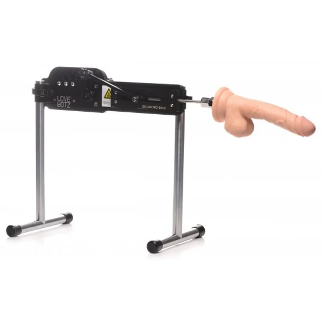 Deluxe pro-bang sex machine w/ remote control