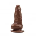 JUMBO JACK 6" Dildo-Brown