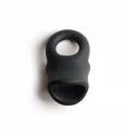 Liquid silicone baller ring black