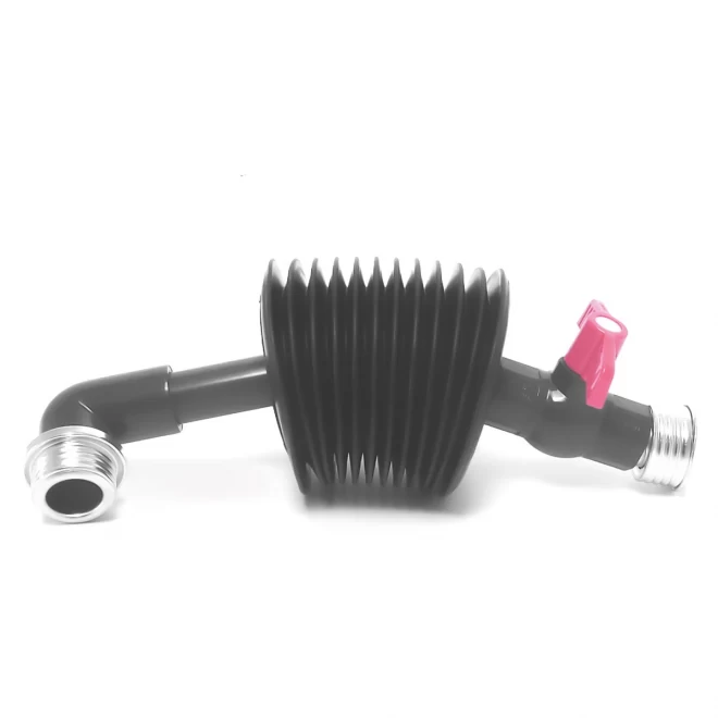Gas mask rubber rebreathing bellows