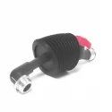 Gas mask rubber rebreathing bellows
