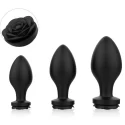 ZESTAW 3 KORKÓW ANALNYCH BOUQUET ANAL KIT