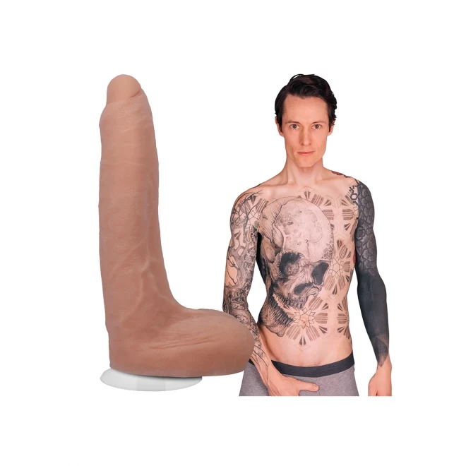Owen gray - realistic ultraskyn dildo - 9" / 22 cm