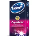 Stymulujące prezerwatywy Unimil Orgazmax 10szt.