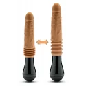 DR. SKIN SILICONE DR. ARTHUR THRUSTING GYRATING VIBRATING DILDO TAN