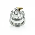 Klatka na penisa Bon4 Stainless Steel Chastity Cage Small / Medium - Hinged.