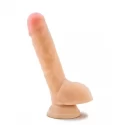 AU NATUREL 9INCH SENSA FEEL DILDO BEIGE