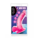 NATURALLY YOURS 4INCH MINI COCK PURPLE