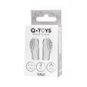 Set of finger sleeves A-toys Favi, TPE, transparent, 3.5 cm