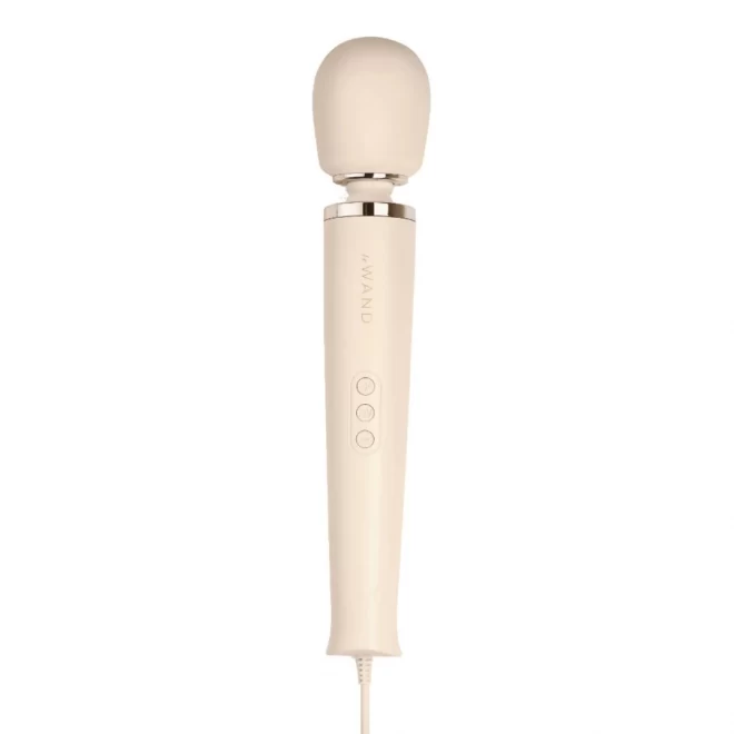 Le wand powerful plug-in vibrating massager cream