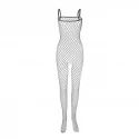 Bodystocking Pamela Crotchless Fishnet Red S-L