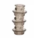 Nakładka na penisa Beaded Girth Ring Triple Stacker