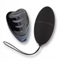 Wibrator-Egg Remote control Black AAA 3,0