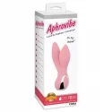 Podwójny wibrator Aphrovibe Light Pink Oh My Rabbit