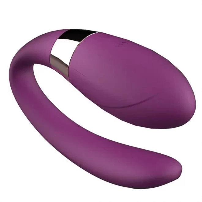 Stymulator-V-Vibe Purple USB 7 Function / Remote Control