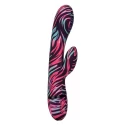 Wibrator ze stymulatorem łechtaczki Menage A Moi Dual Wand