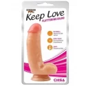Keep Love Fluttering Dildo Flesh