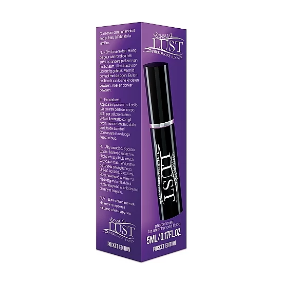 Perfumy z feromonami Unisex Sensual Lust 5ml