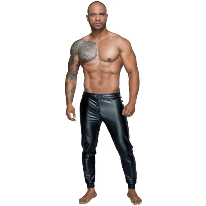 Noir herren treggings