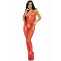 Bodystoking Net Suspender Bodystocking