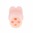 Man's Masturbators, Realistic design, TPR material, easy to clean, attached vibrating egg, Tighten, Shrink,2 AA batteries
